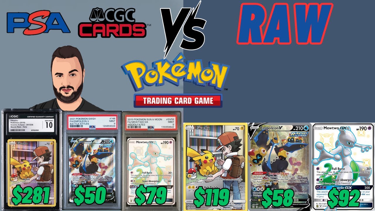 Raw vs PSA vs CGC: Стоит ли покупать коллекционные карточки с оценкой качества в 2025 году?