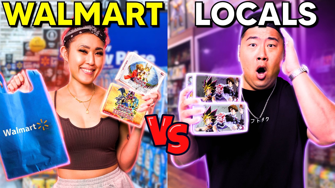 WALMART VS LOCALS: BUILD the BEST Yu-Gi-Oh! DECK and WIN in Yu-Gi-Oh! Master Duel