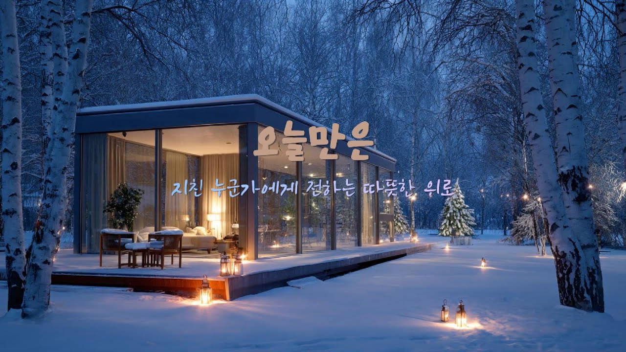[ Single Track #03 오늘 만은 ]  지친 마음을 따뜻하게 안아주는 위로의 노래