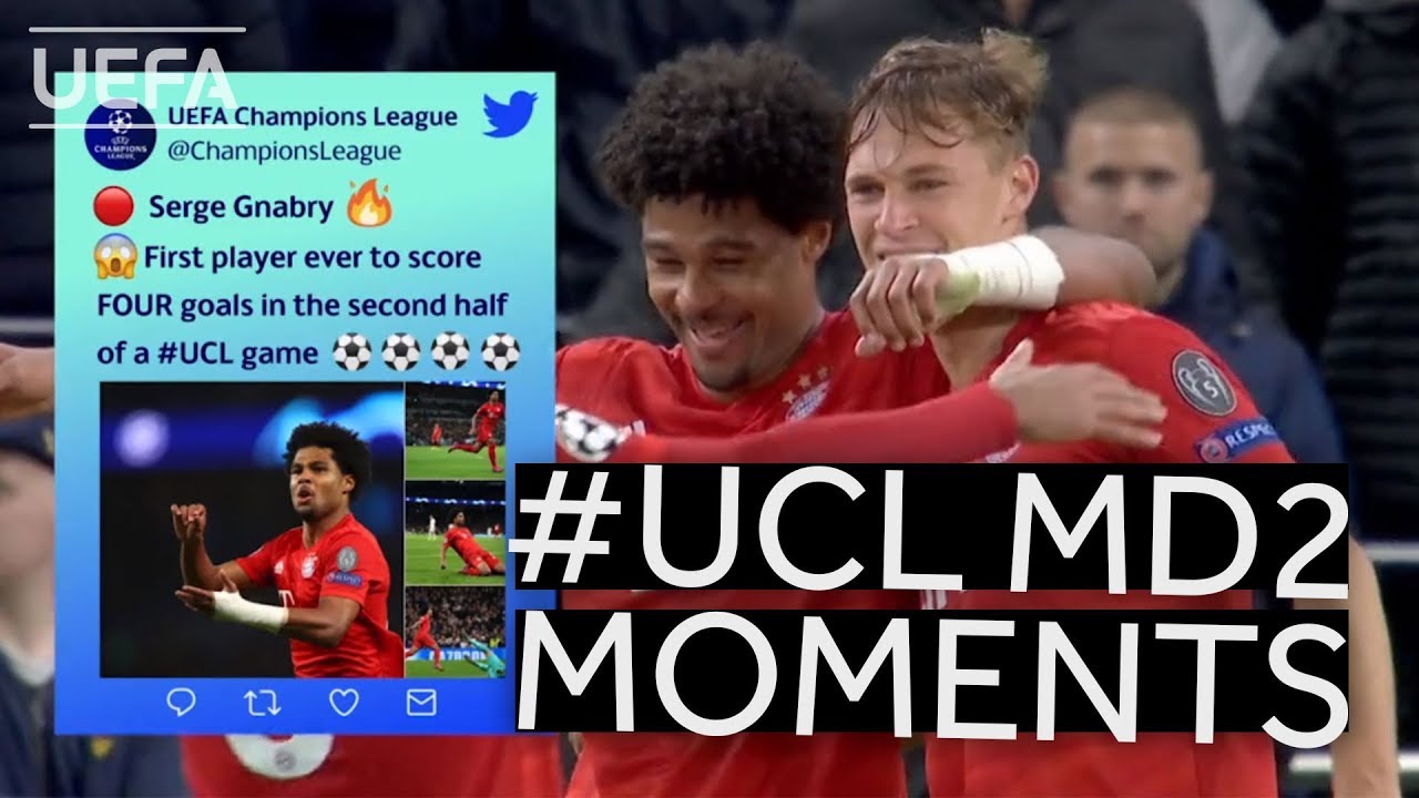 GNABRY. SUÁREZ, CLUB BRUGGE: #UCL Matchday 2 Moments