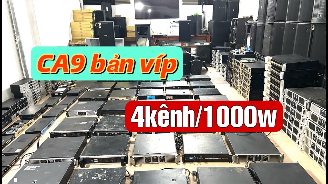 Đẩy suondtandar CA9 bản đặc biệt,class TD 4kênh giảm 500k ☎️0846,396,333