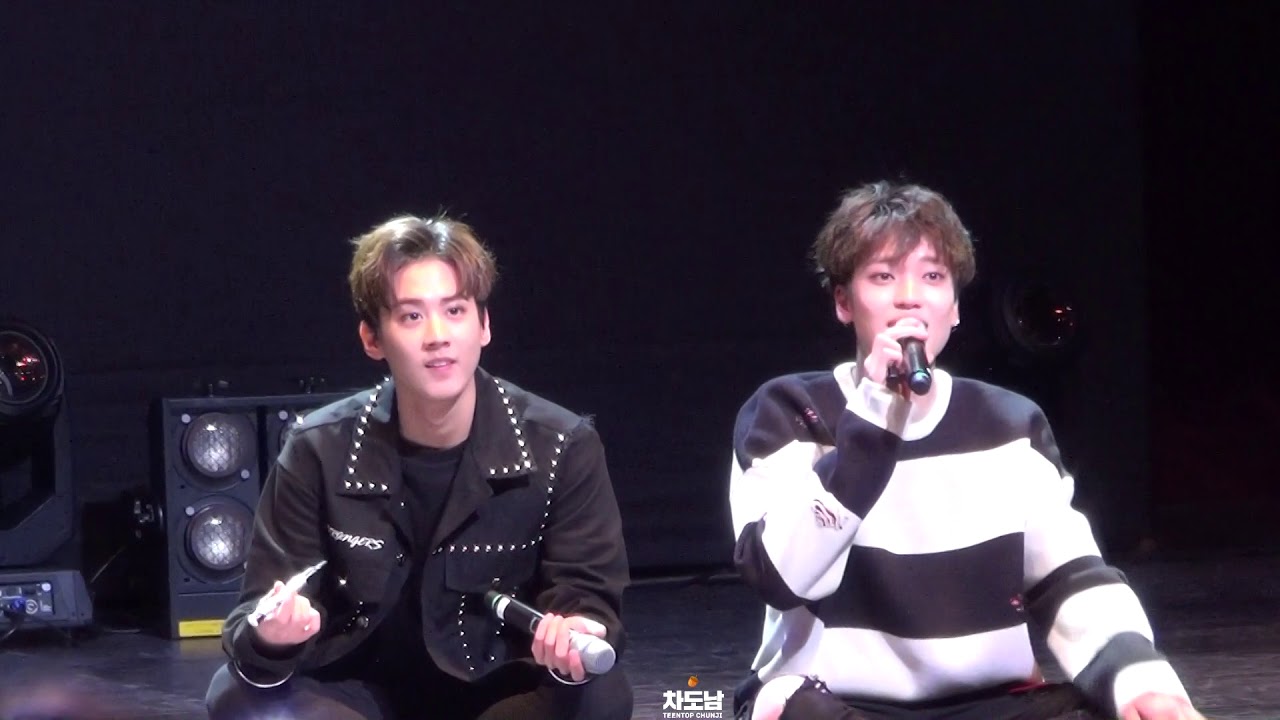 18.02.10 틴탑의 보이는 FM 엔젤 ON AIR-천지 게임:사랑하는 만큼 안아주세요