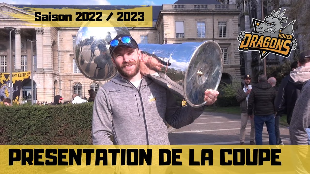 Présentation de la Coupe Magnus à la mairie de Rouen