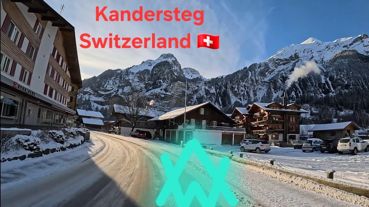 Кандерштег Швейцария 🇨🇭 4K Alan Walker Best Remix