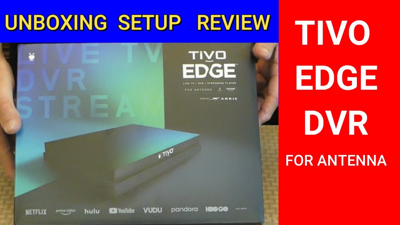 Потоковый видеорегистратор Tivo Edge для антенны — распаковка, полная настройка и обзор
