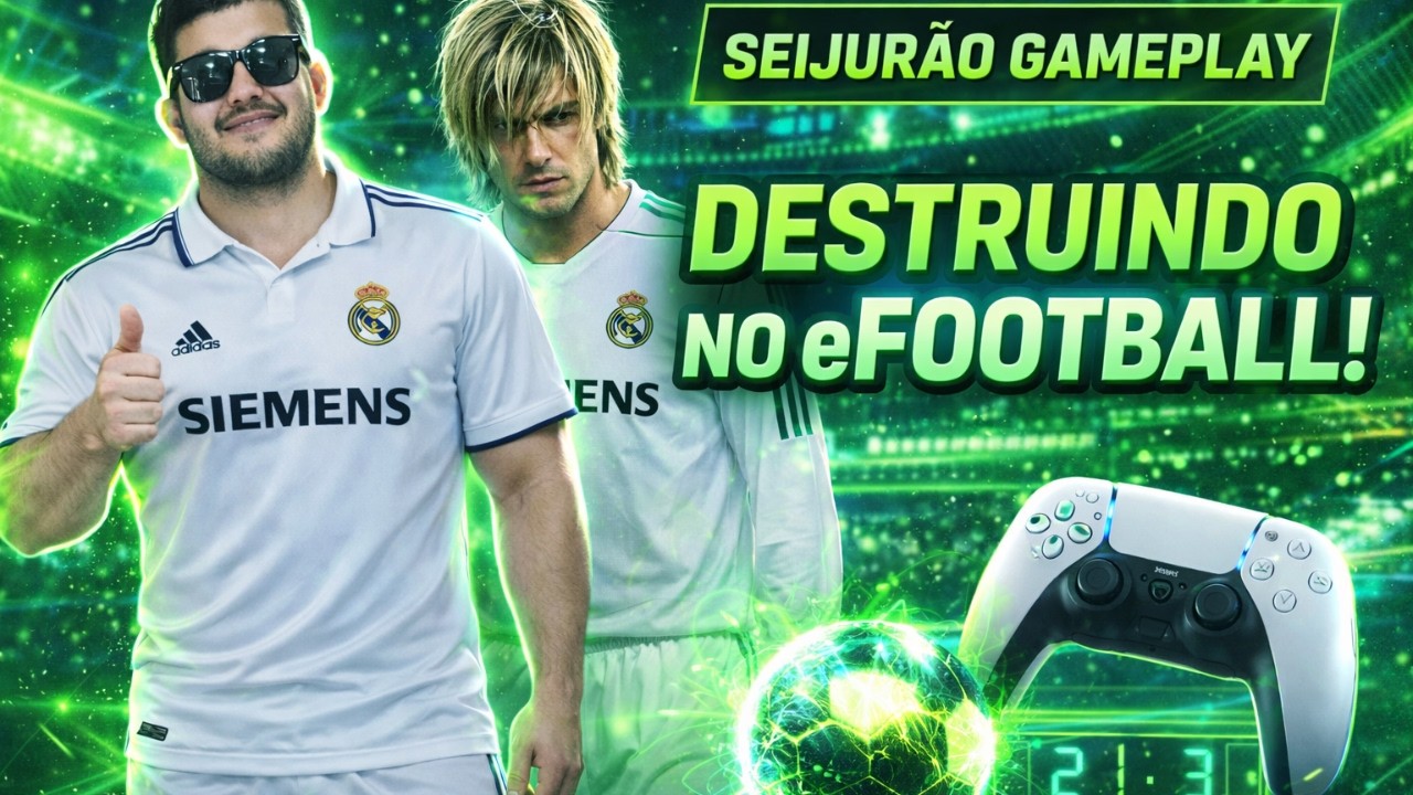 eFootball 2026 o retorno de Seijurão gameplay ao vivo com o jão