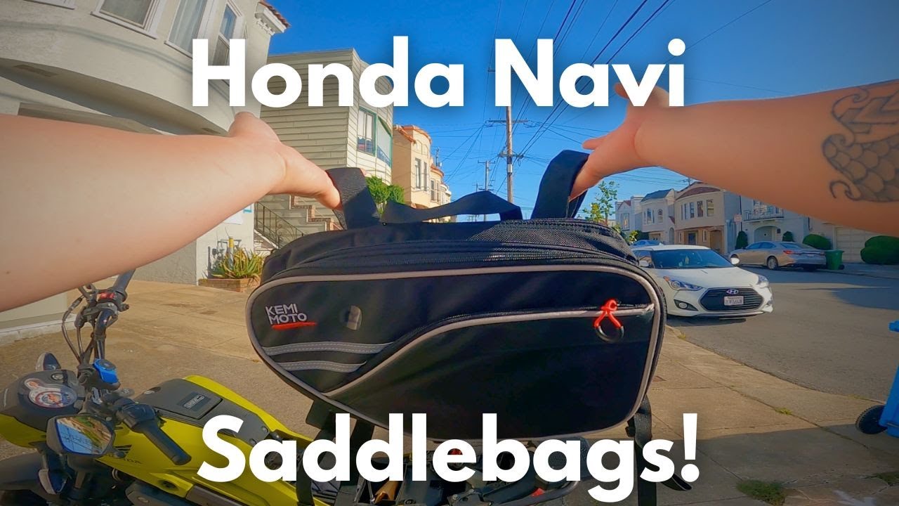Honda Navi Saddlebags! | First Impressions | Kenimoto