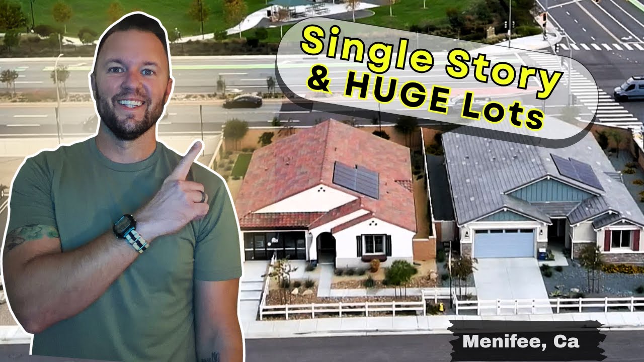 Menifee CA Affordable Single-Story New Homes | Top Picks for First-Time Buyers