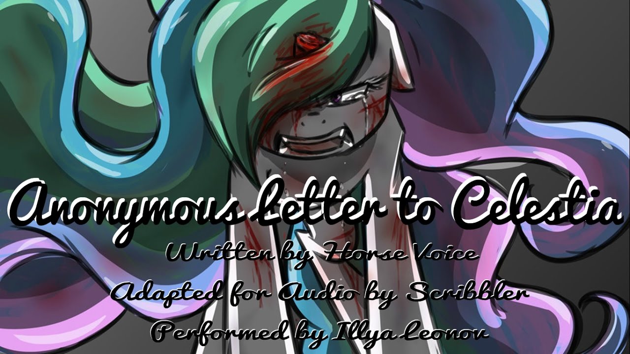 Pony Tales [Чтение фанфиков по MLP] Анонимное письмо Селестии (даркфик)
