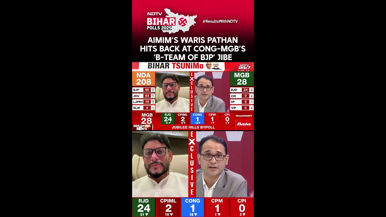 Bihar Polls Result | Waris Pathan Hits Back At Congress-MGB's 