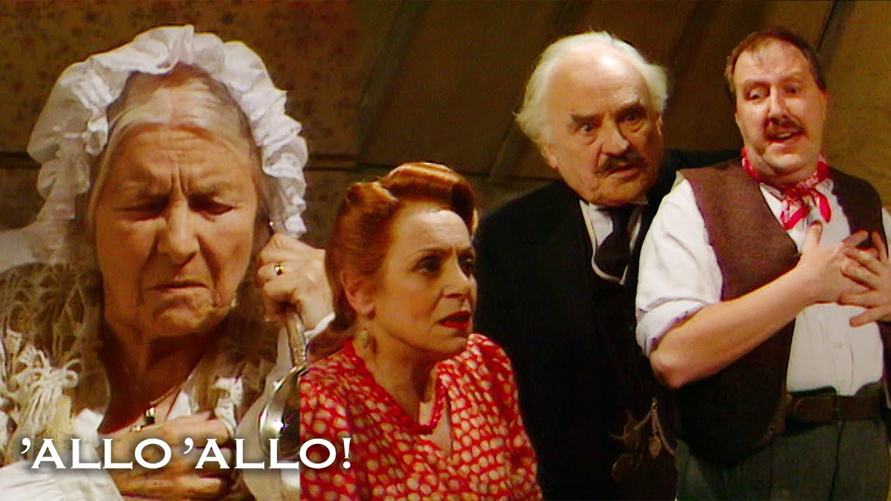 Ren&eacute; 💔 Edith | 'Allo 'Allo | BBC Comedy Greats
