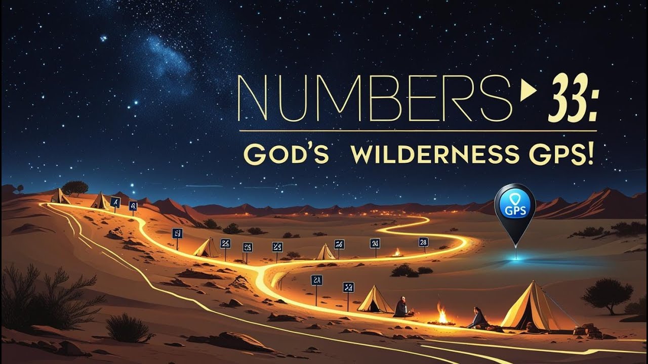 Numbers 33 SECRET MAP: Every Stop in Israel&rsquo;s 40-Year Wandering REVEALED!