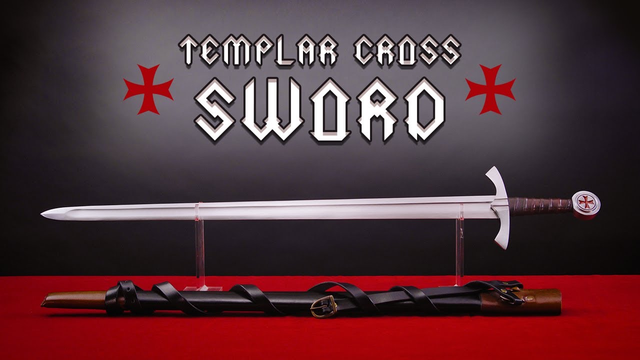 Templar Cross Sword ⚔️ | Medieval Collectibles