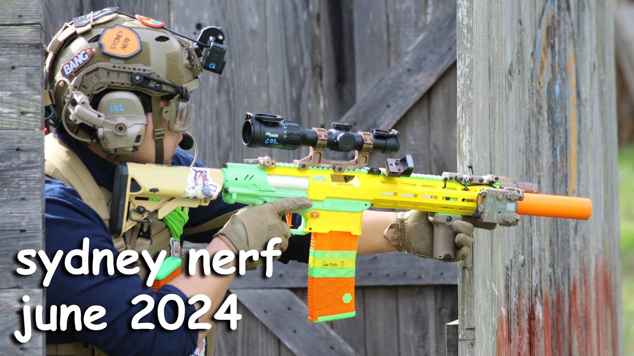 she sydney on my nerf til i war | June 2024 | Sydney Nerf