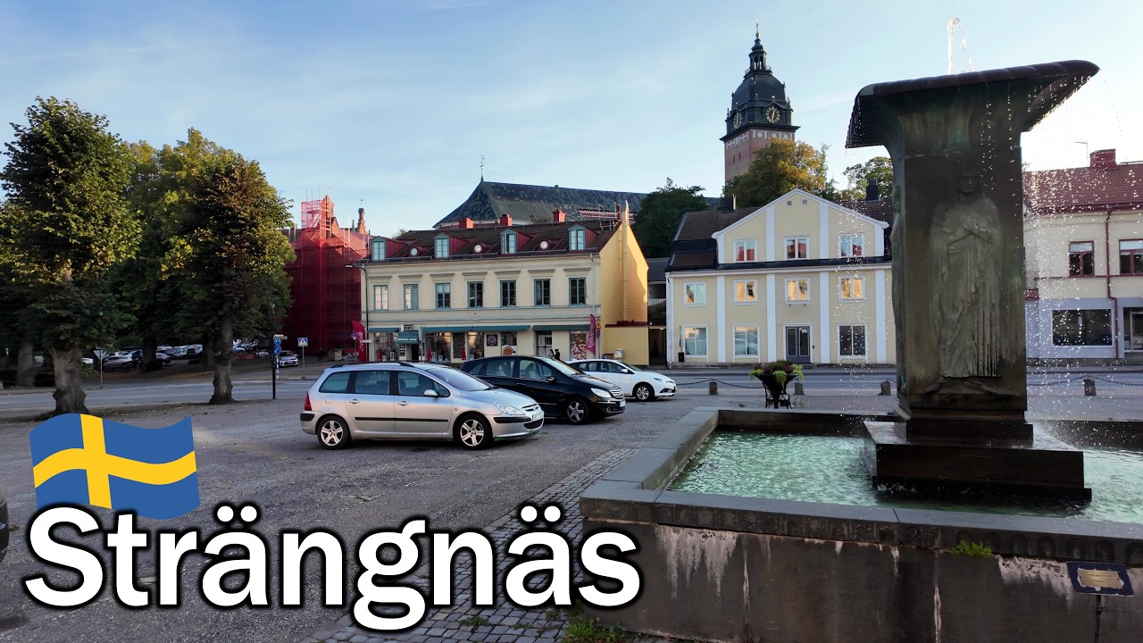 Sweden, walking tour of Strängnäs, the town where Gustaf Vasa was elected as king in 1523.