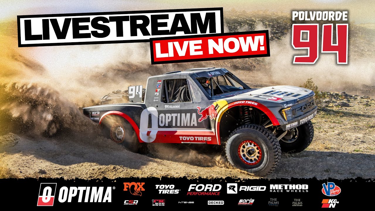 King of The Hammers 2026 Live Stream | Christopher Polvoorde