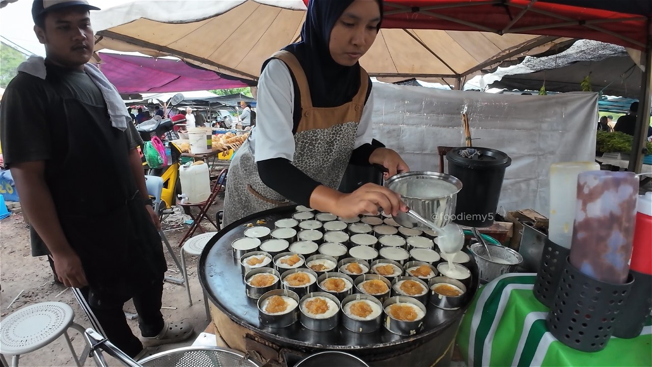 Nat Pokok Getah, Perlis | Malaysia Tradisional Morning Market I Meriah Dengan Pelbagai Aneka Jualan!