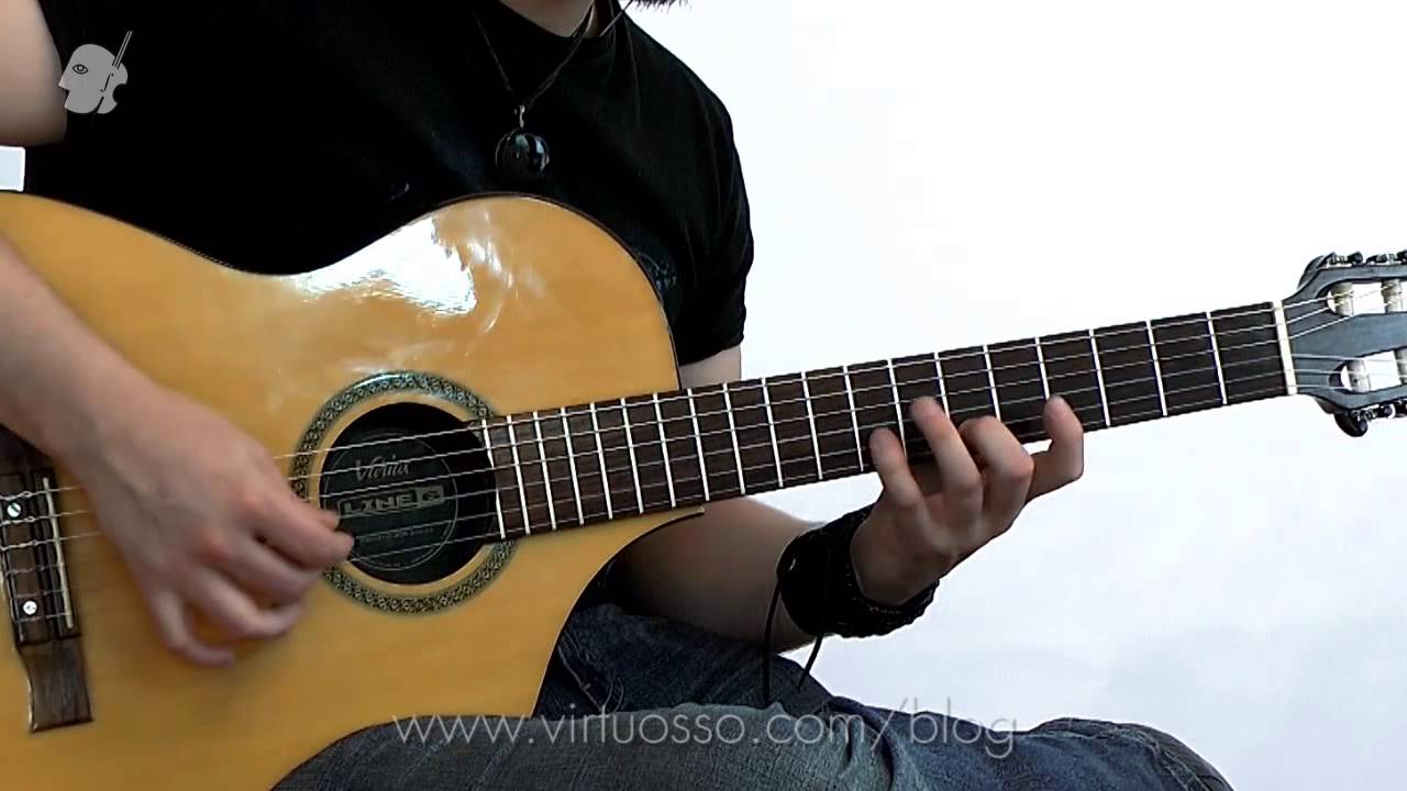 Curso de guitarra - ejercicios de coordinación y agilidad