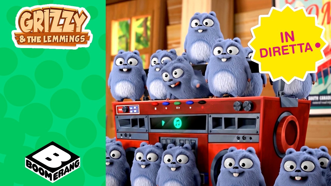 Grizzy e i Lemming | No STOP | Boomerang Italia