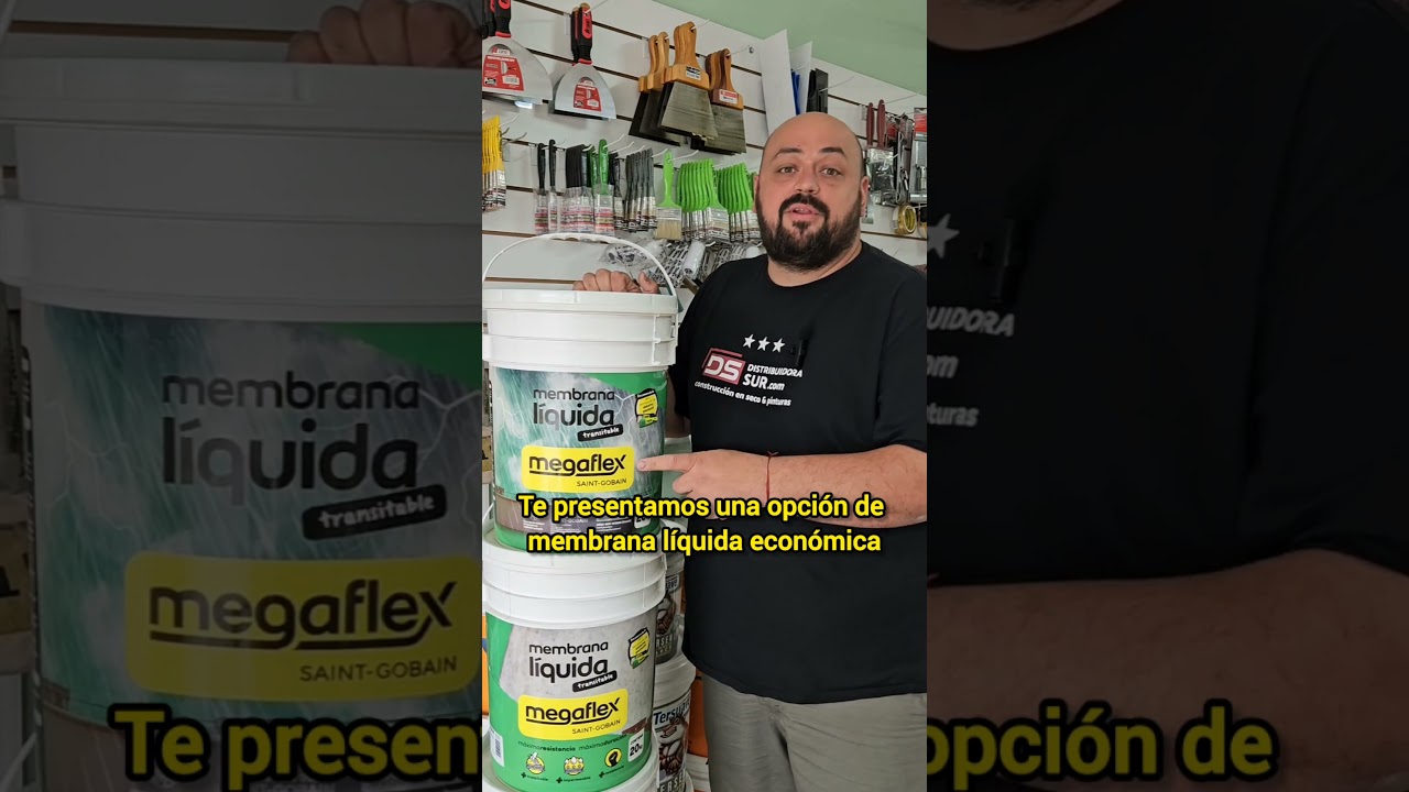 La membrana l&iacute;quida m&aacute;s vendida: Megaflex
