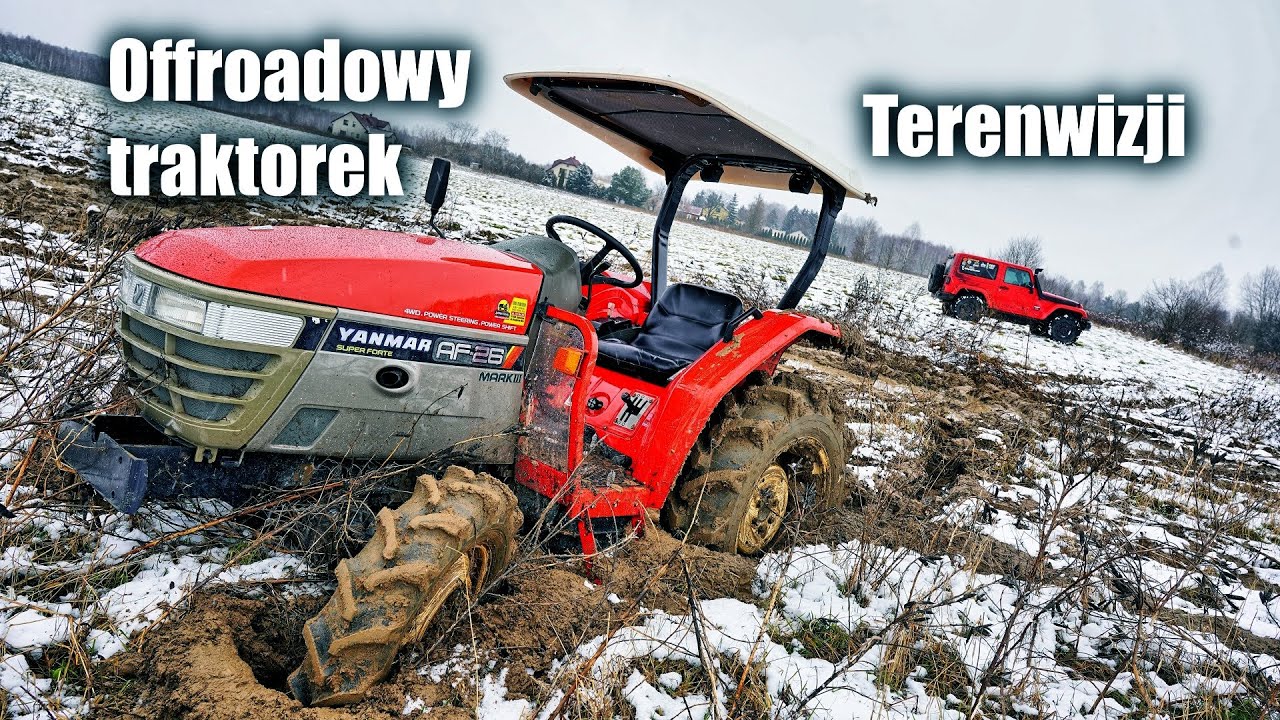 Offroadowy traktorek Terenwizji.