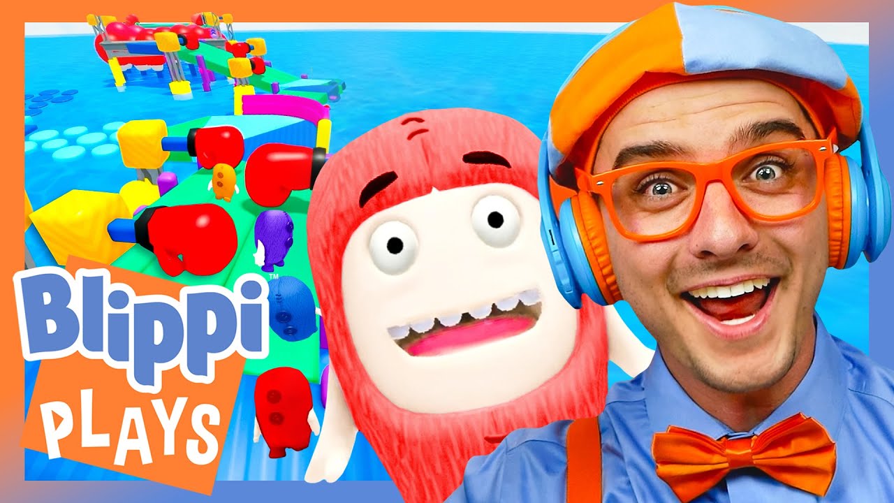 Blippi Plays 'Obby Bods' - PART 2! | Blippi Plays Roblox! | Educational Gaming Videos
