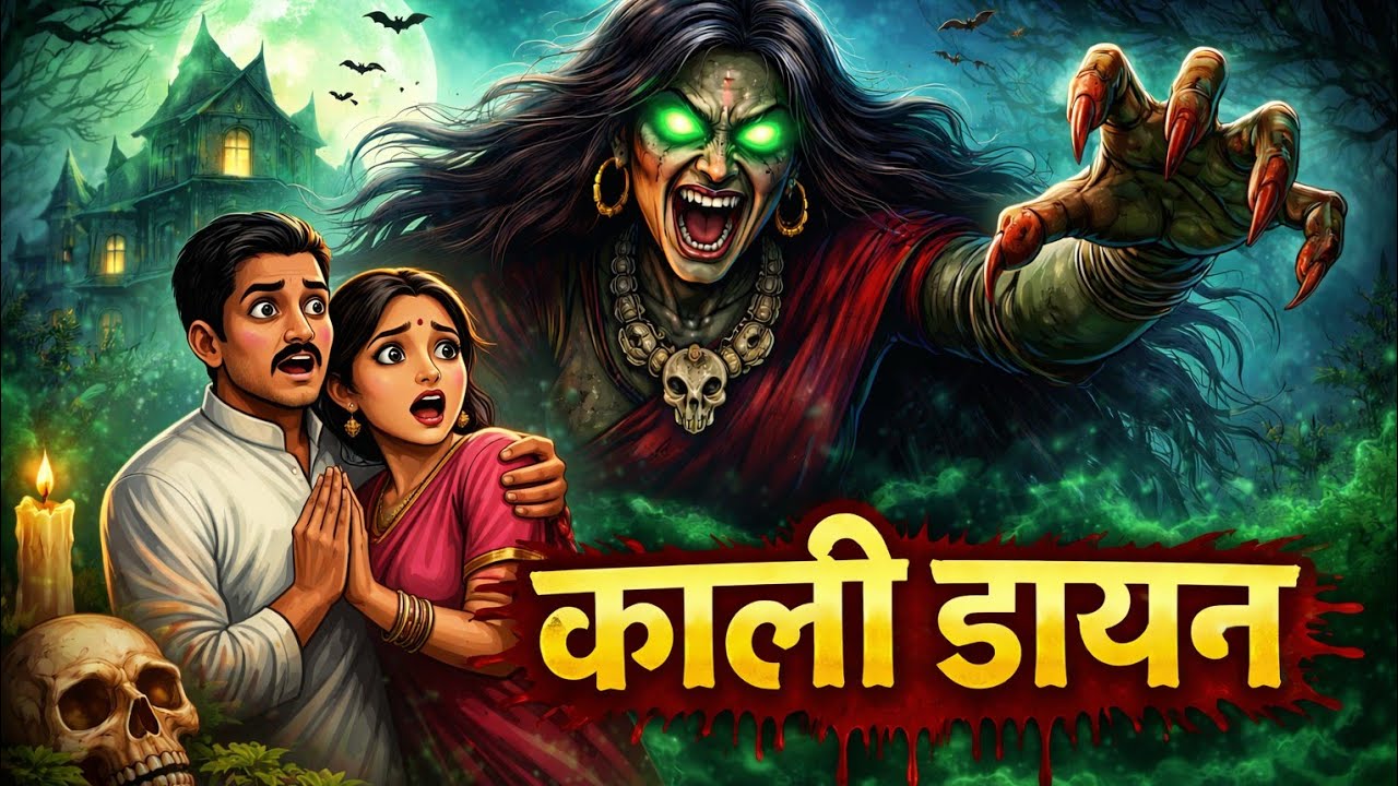 कालि डायन |Kali Dayan |Horror Story | Horror Stories |Bhutiya Cartoon | Kali Dayan | bhutiya channel