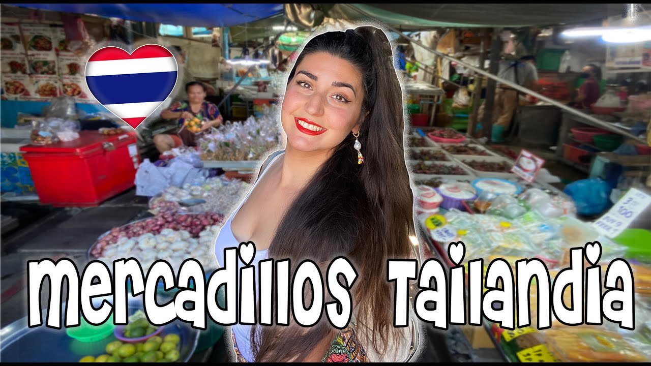 🛶 Mercado Flotante y Mercado del Tren Tailandia 🚂 | La Pelo