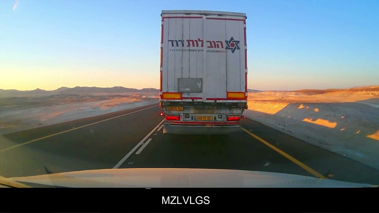 Dangerous detours on the road - almost an accident