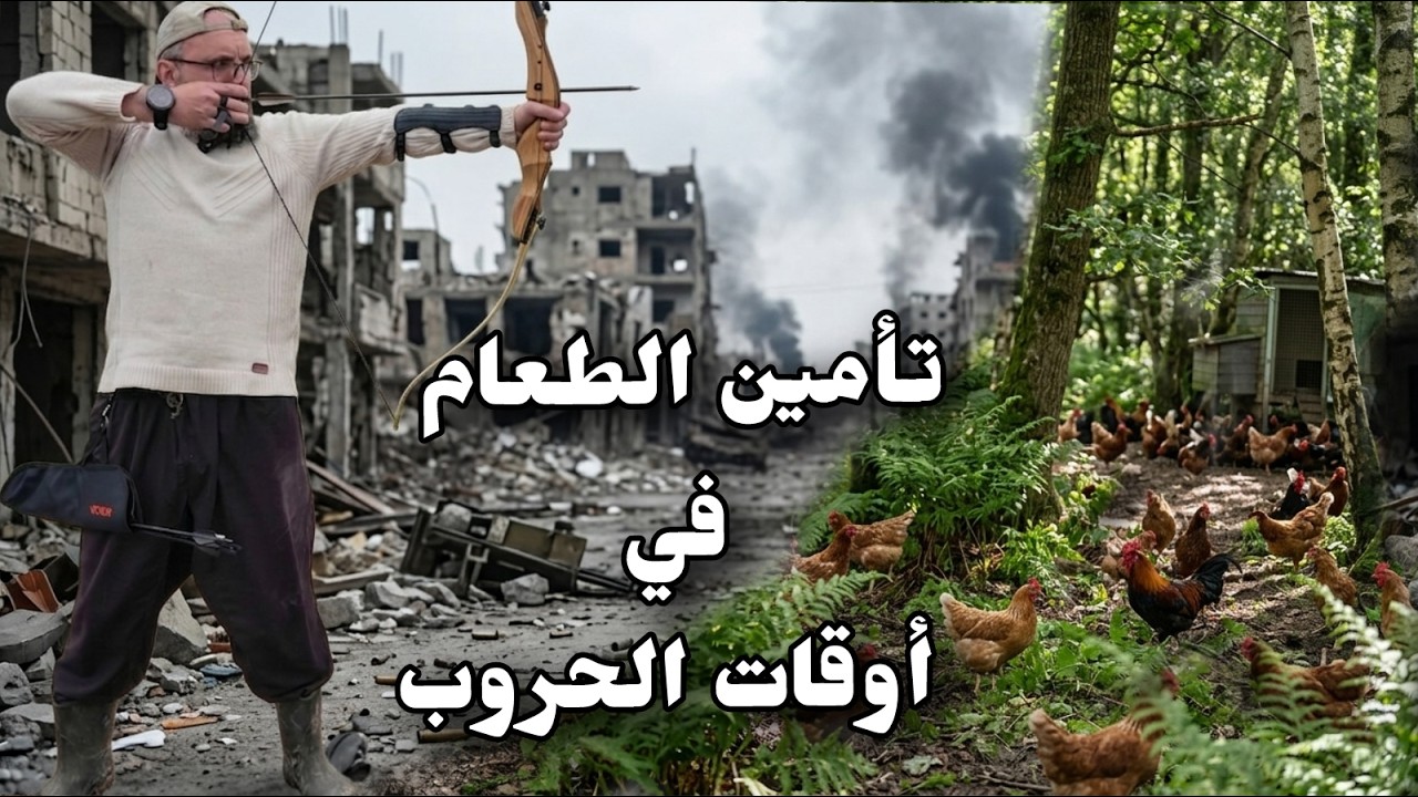 أفضل طريقة لتخزين الطعام في أوقات الأزمات ، أرخص دجاج يعطيك لحم و بيض بدون توقفو بأقل التكاليف (287)