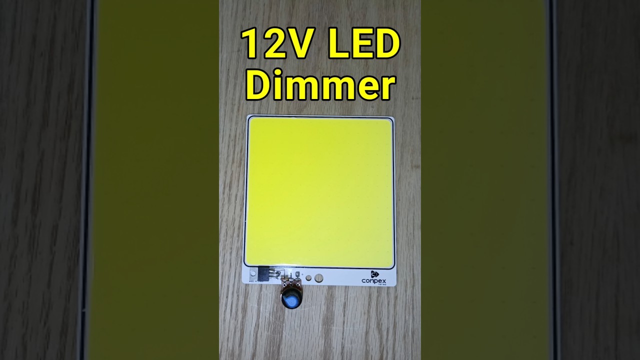 12V LED Dimmer | LED Brightness Controller