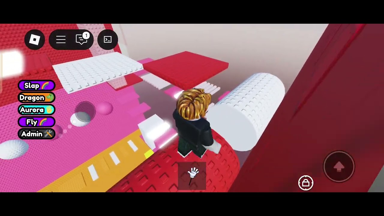 Slap tower 99 #roblox #funnygames 