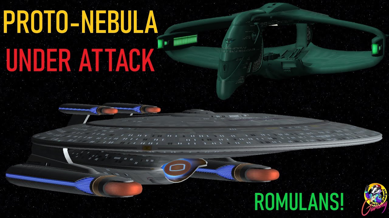 Proto-Nebula Class VS Romulan D'Dereidex Warbird - Both Ways - Star Trek Starship Battles