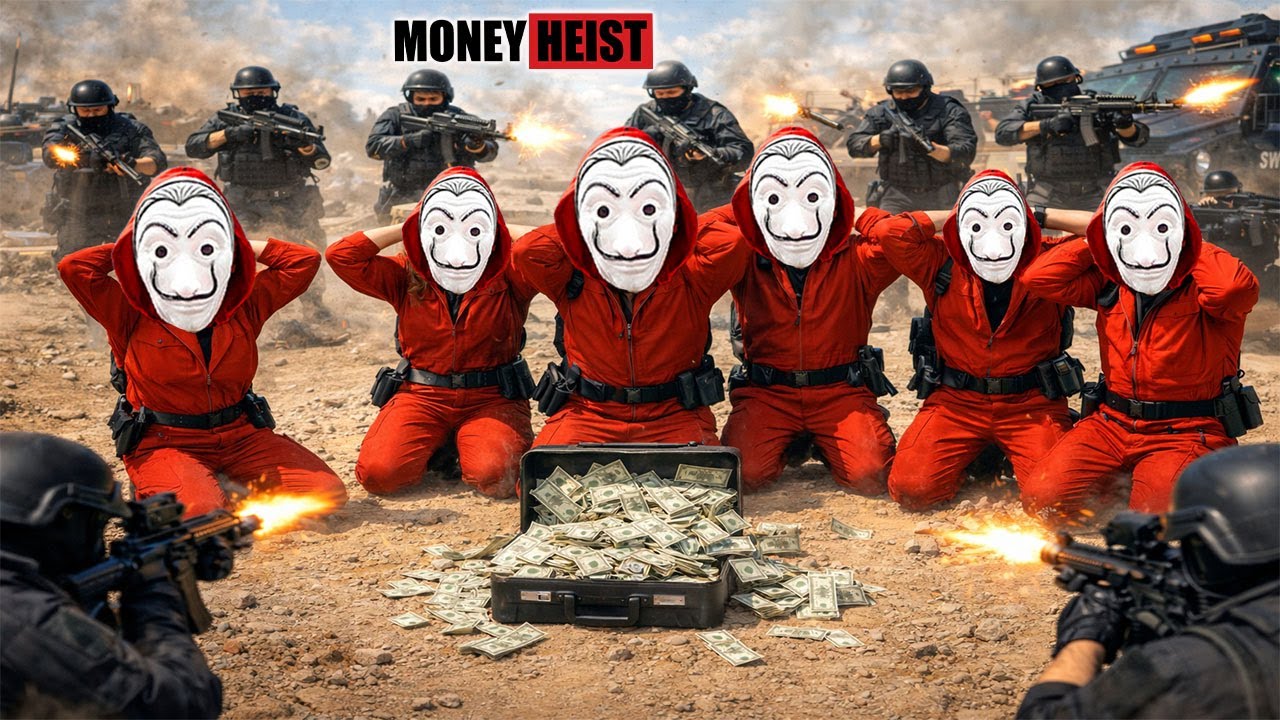 PARKOUR VS MONEY HEIST: Bad Guy Triggers Alarm in Police Base During Revenge Heist | Epic POV