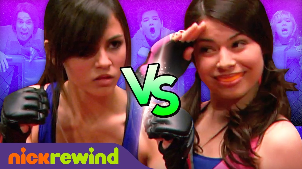 The Best FIGHTS on iCarly! | NickRewind