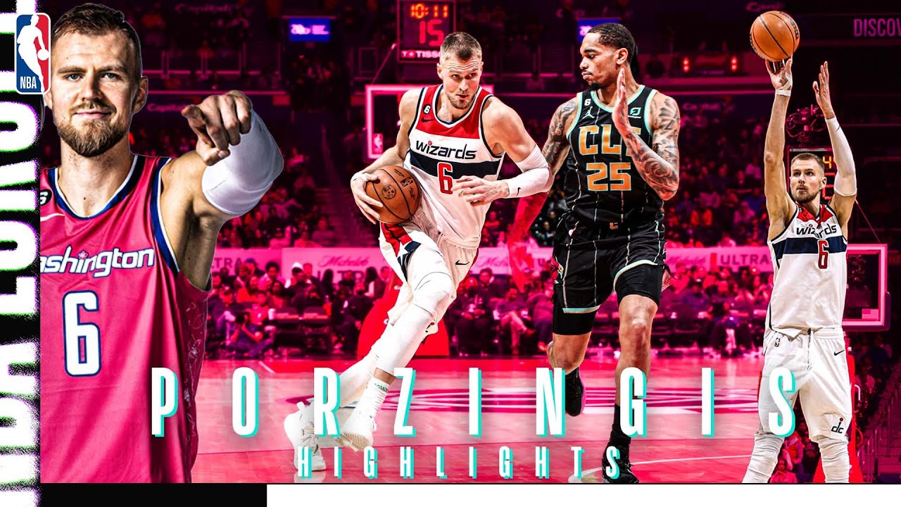 🔥 KRISTAPS PORZINGIS has MASSIVE 36-POINT GAME to LEAD Wizards past Hornets! EXTENDED HIGHLIGHTS 📺
