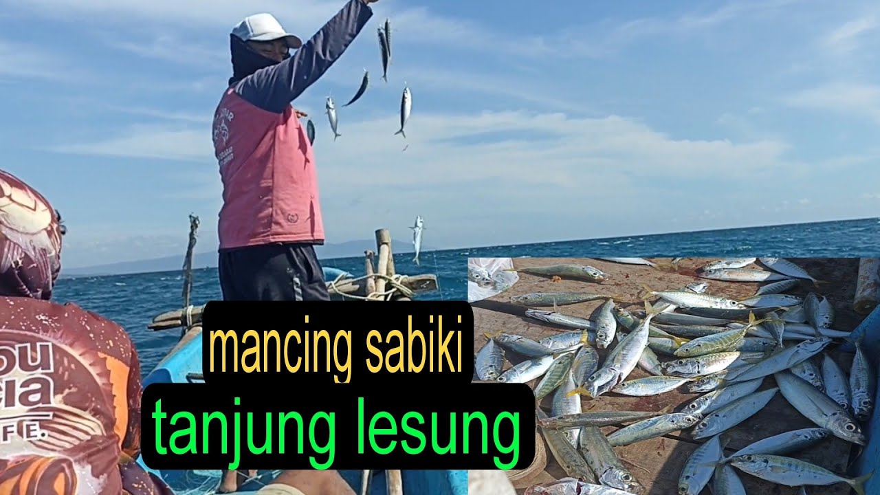 mancing tanjung lesung make teknik sabiki bikin panen ikan selar batang || mensenangkan hati banget