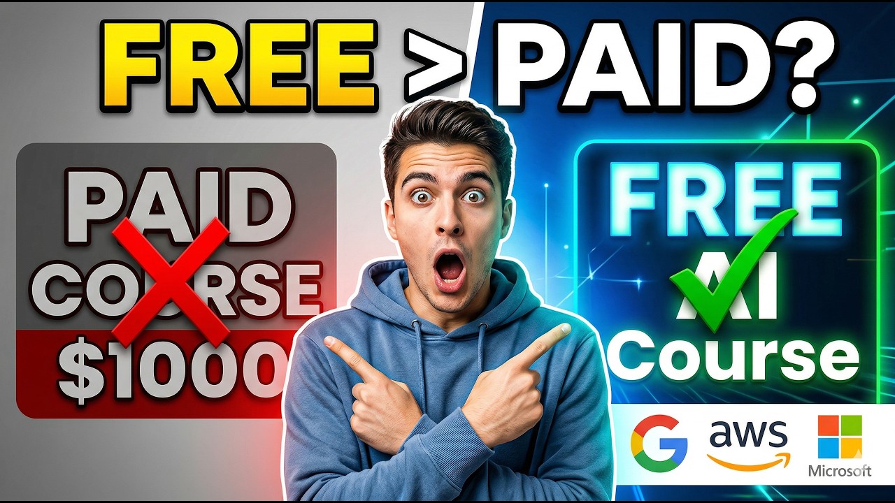 Я протестировал 10 бесплатных курсов по искусственному интеллекту &mdash; только 3 из них стоят того (2...