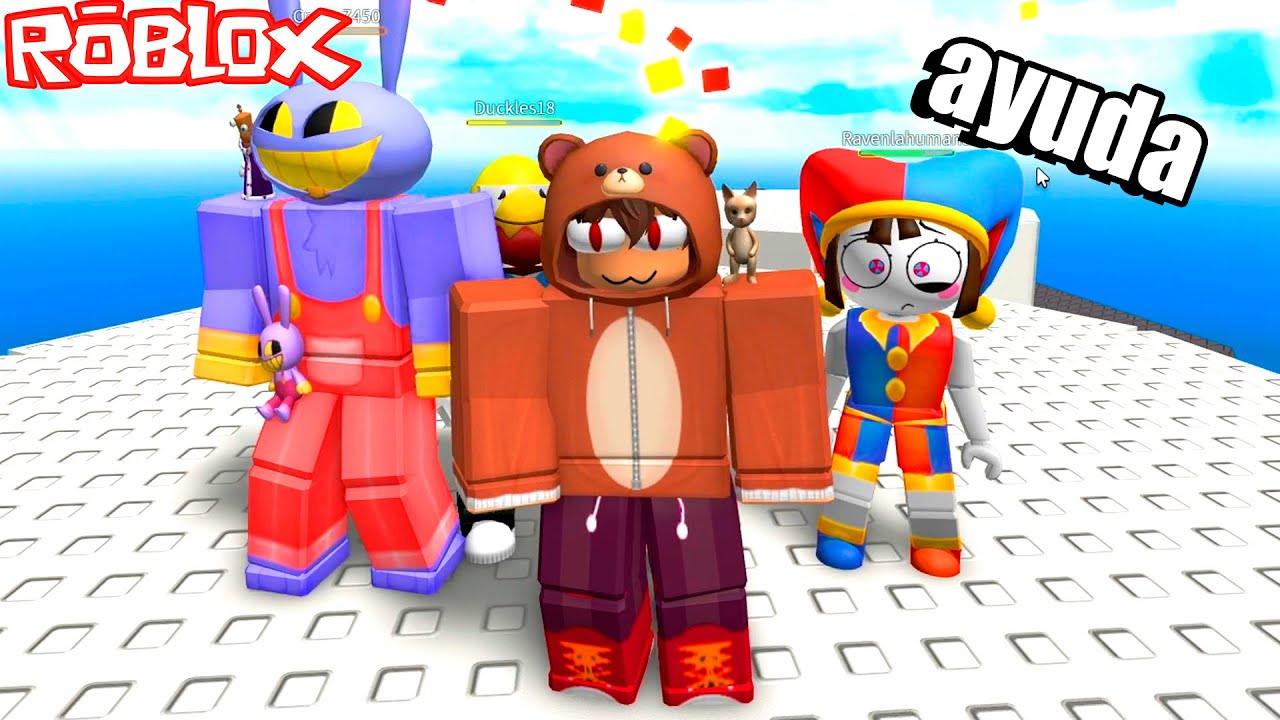 ¡¿THE AMAZING DIGITAL CIRCUS EN NATURAL DISASTER?! | ZEDRAK ROBLOX