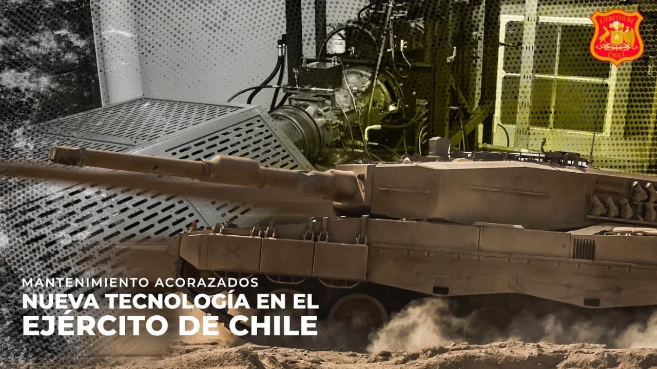 Tecnología de FAMAE para la flota de Vehiculos blindados del Ejército de Chile.