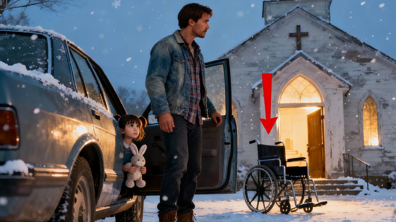 Single Dad Saw a Wheelchair Outside the Church—What He Found Inside Left Him Shaken