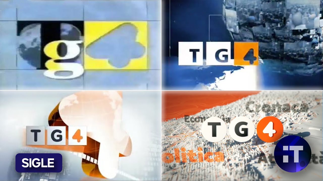 Raccolta sigle - TG4 (1991-2024)