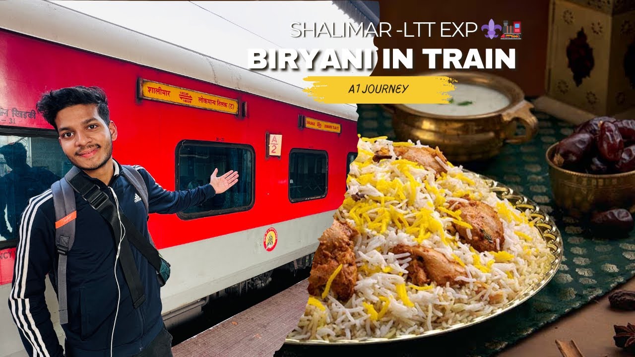 Shalimar Kurla Express || Train Journey Vlog 