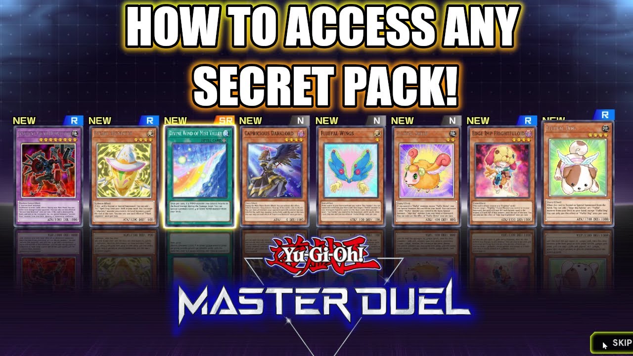 Как открыть ЛЮБОЙ секретный набор в Yu-Gi-Oh! Master Duel