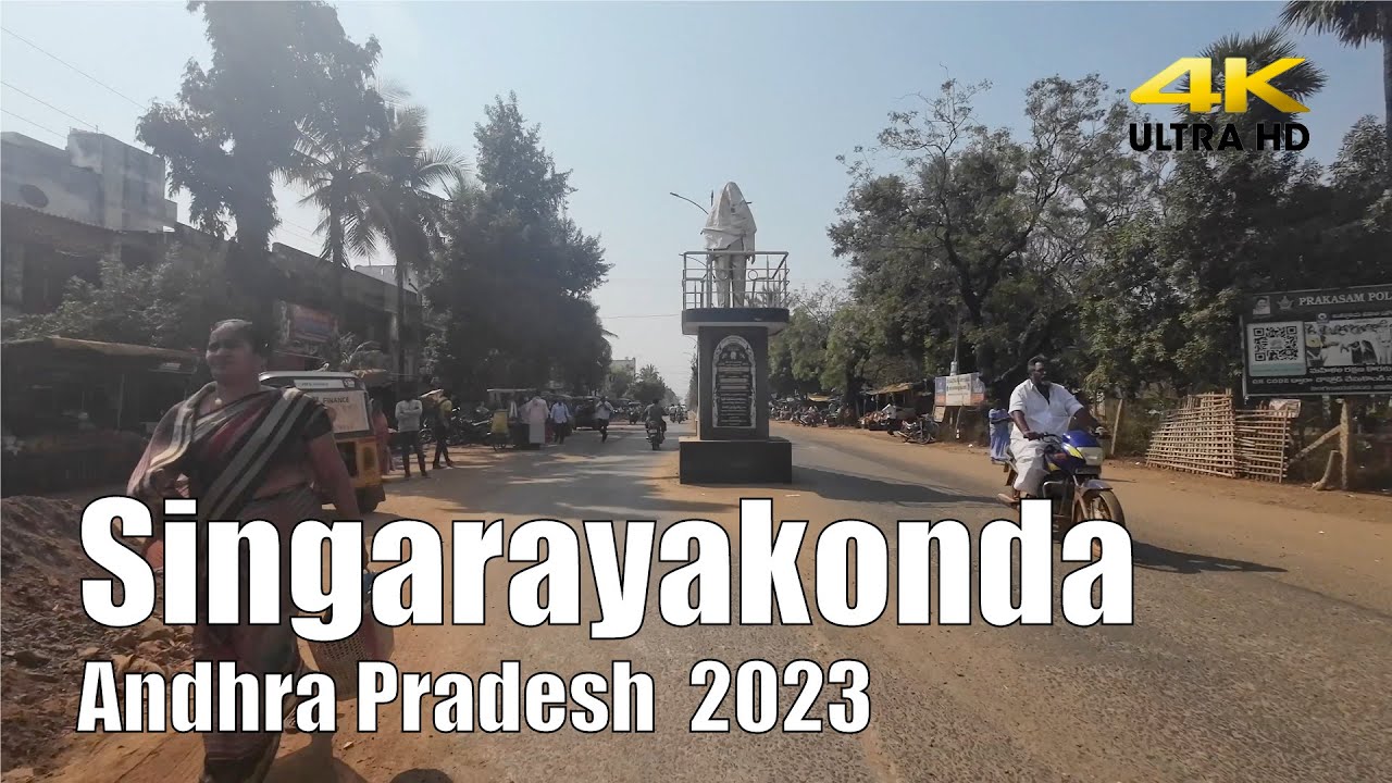 【India Drive 4K】Singarayakonda Andhra Pradesh 2023