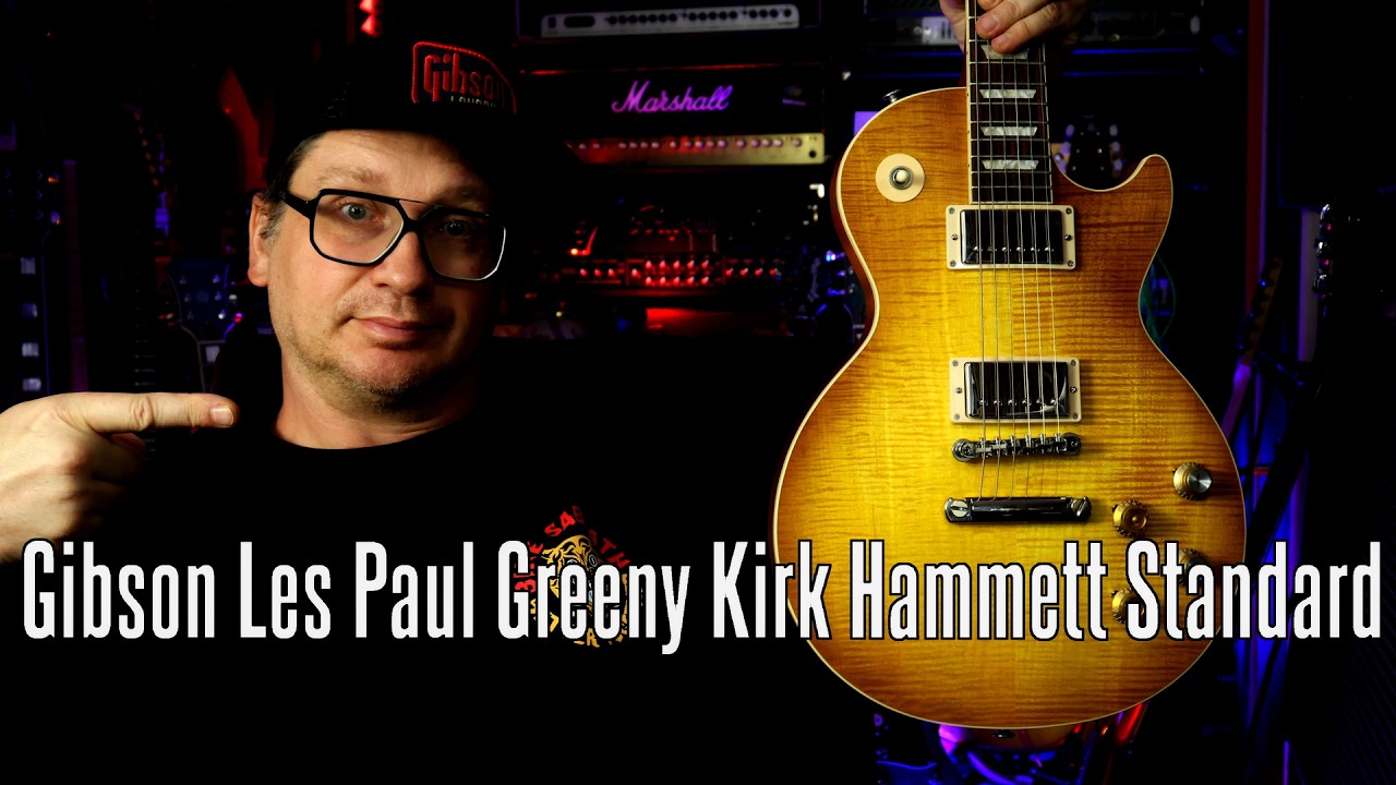 Gibson Les Paul Greeny Kirk Hammett Standard - O jakie to fajne!!! - FOG