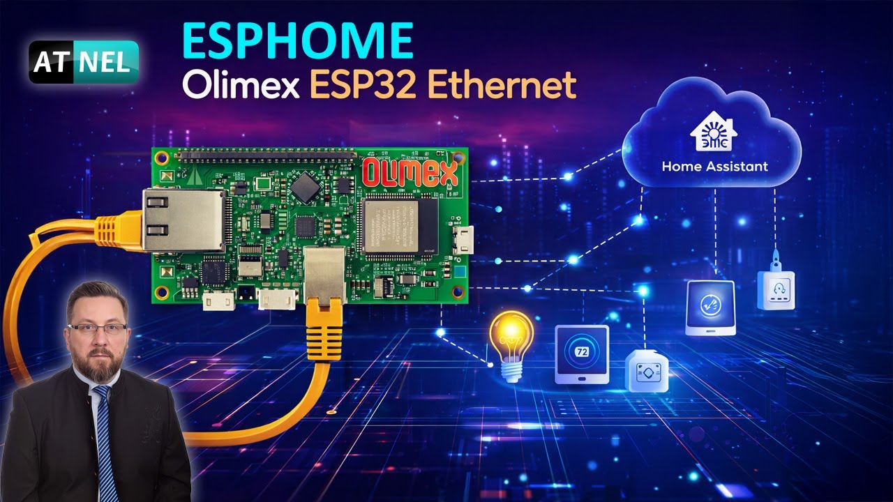 ESP32 - esphome ETHERNET - OLIMEX ETH