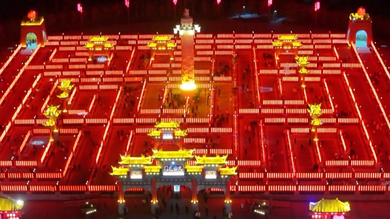 China lights up for Lantern Festival with stunning displays and performances