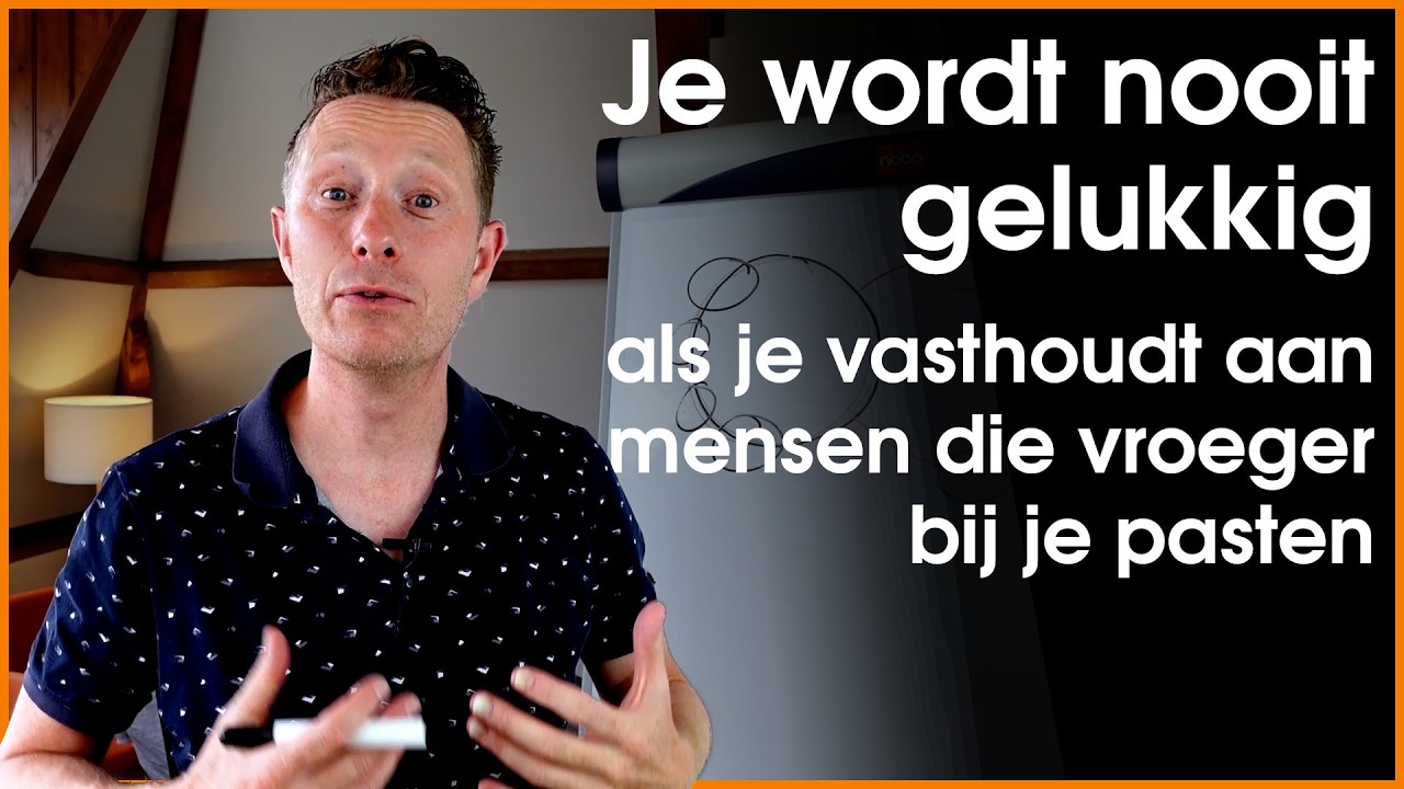 Vasthouden aan oude vrienden/werk is aanpassen aan wie je vroeger was. Groeien is afscheid nemen