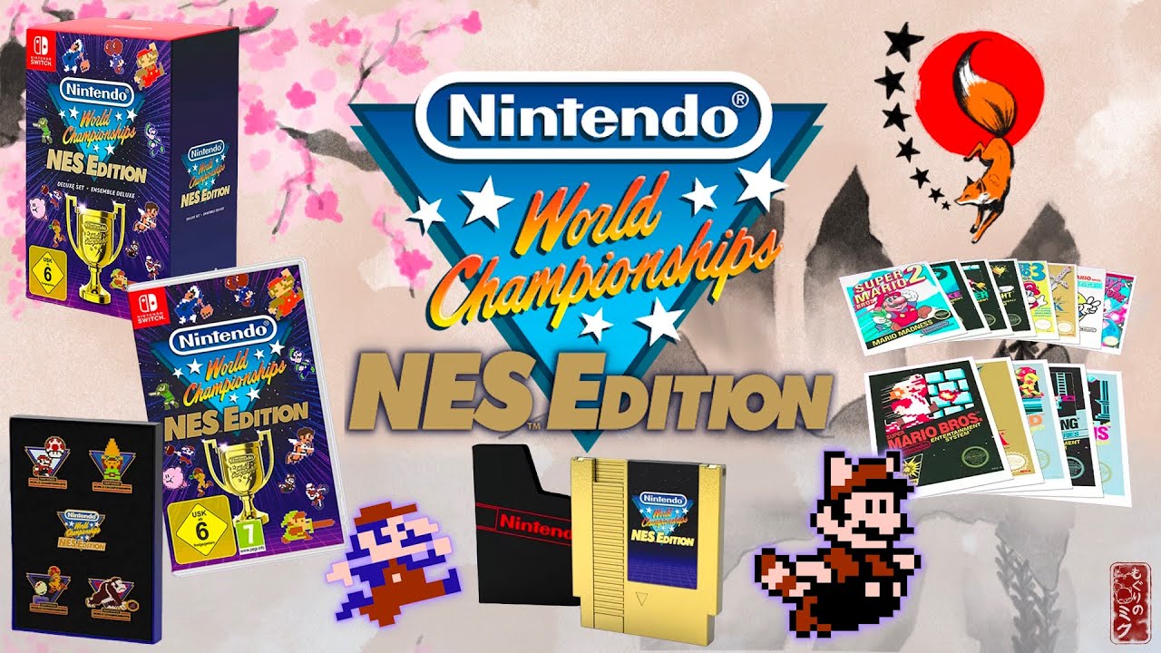 NINTENDO WORLD CHAMPIONSHIPS NES EDITION : unboxing DELUXE SET et let's play sur NINTENDO SWITCH